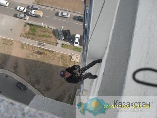 Промышленный альпенист г. Астана