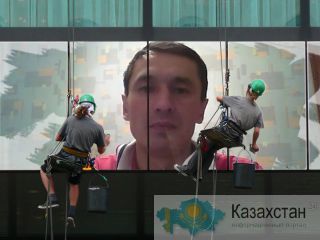 Промышленный альпенист г. Астана
