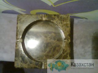 пепельницы из мрамора гранита оникса Алматы
