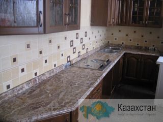 Столешницы из натурального камня Алматы и Алматинская область