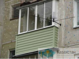 Утепление и декорация балконов :тел-385-62-03 Алматы!.