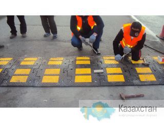Искусственная дорожная неровность в Казахстане Астана