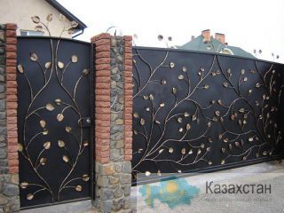 кованные ворота в Алматы Алматы