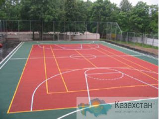 ДПК(древесно-полимерный композит) спортивные покрытия Алматы