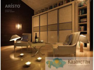 Алюминиевый профиль для шкафов-купе и межкомнатных перегородок, гардеробная система и стеллажная система. Алматы