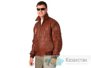Куртка «Джон Дуглас» кожаная «Топ Ган» Алматы, пр.Райымбека 212В уг.ул.Розыбакиева