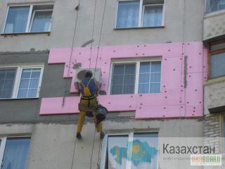 утепления стен Алматы