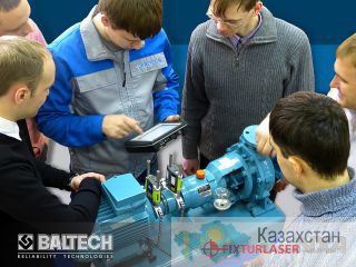 BALTECH – training center, calibration, laser shaft alignment Fixturlaser NXA Astana