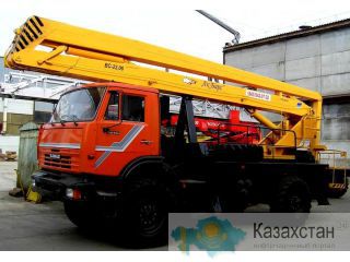 Подъемники ВС-22.06 на шасси КАМАЗ Караганда