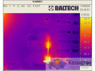 Тепловизионное обследование квартиры, обследование ОК, сооружений, BALTECH Семей