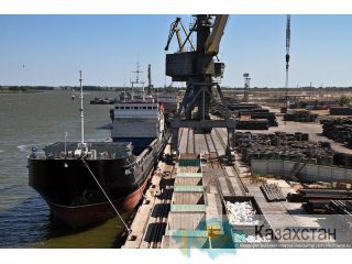Клинкер цементный марки М-500.В порты Астрахань Одесса и Актау. Костанай