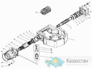 Продаем редуктор поворота отвала ДЗ.98.29.00.000 на автогрейдер ДЗ-98 Челябинск
