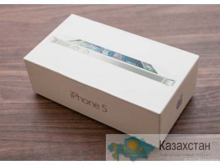 Apple, iPhone 5 16/32/64 ГБ (черный / белый) warranty Астана