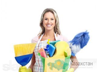 Уборка квартир офисов, коттеджей. Не дорого!!! Астана