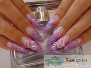 Профессионально-качественное наращивание ногтей! Абай