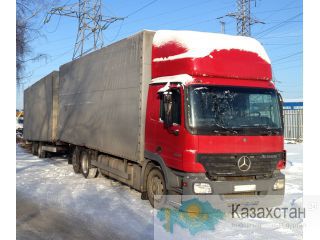Тентованый автопоезд Mercedes Actros 2536 (2006) Химки