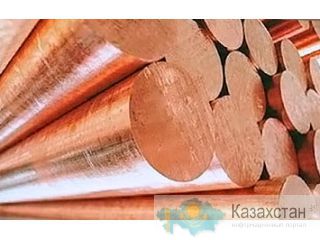 Круг (кругляк, пруток) бронзовый БрАЖ, БрОЦС Алматы и Алматинская область