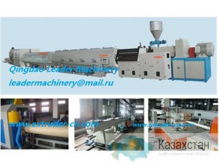Экструзионная линия для канализационных  труб из ПВХ Ф50, 110,160,200,400мм Другое месторасположение