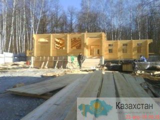 Дома  Бани  из профилированного бруса г.Омск Павлодарская область