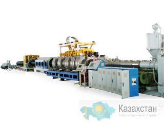 Линия для производства двухстенных гофрированных труб из PE/PVC (ПНД/ПВХ) Китай, провинция Шаньдун Циндао, г. Цзяочжоу