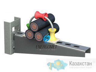 Крепление кабеля на полках - Энергомет Екатеринбург