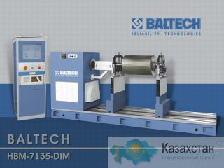 Балансировка железнодорожных колес – балансировочные станки серии BALTECH VBM. Алмалык