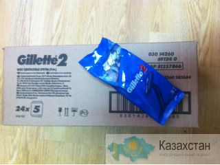 Одноразовые станки Gillette оптом Алматы