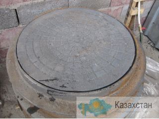 Люк чугунный, тип-Л, круглый, ГТС CT-KZ Алматы и Алматинская область