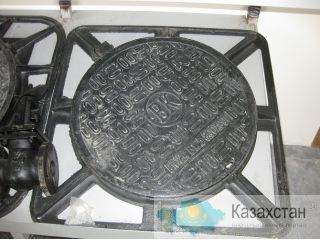 Люк из высокопрочного чугуна В125, квадратный Алматы и Алматинская область