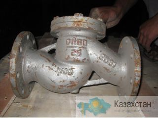 Клапаны обратные подъёмные (горизонтальные) фланцевые стальные Н41H-25 (РУ-25) Алматы и Алматинская область