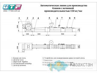 Линия для производства блинов с начинкой Другое месторасположение