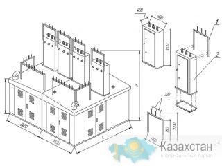 КТП   киоскового типа  КТПК от 25 до 1000 кВА Другое месторасположение