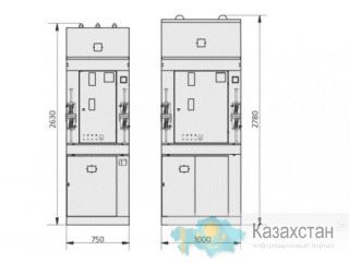 Камера сборная  КСО -298  напряжением 6 и 10 кВ Другое месторасположение