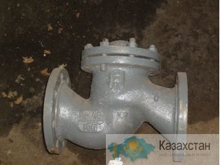 Клапан обратный фланцевый стальной (подъемный), горизонтальный Алматы и Алматинская область