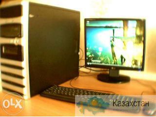 Компьютер в комплекте, для интернета и офиса, есть все Костанай