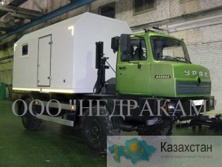 Автомобиль исследования скважин на шасси Урал 4320 Алматы и Алматинская область