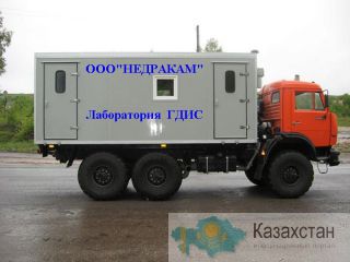 Передвижные станции автолаборатории СГИ для гидродинамических исследований и ремонта скважин на шасси Камаз  43114 Алматы и Алматинская область
