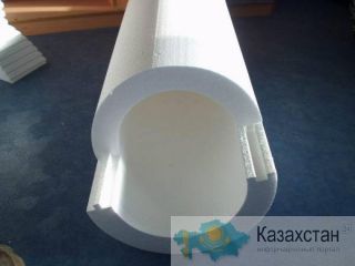 Теплоизоляционная скорлупа из пенополистирола Восточно-Казахстанская область (ВКО)