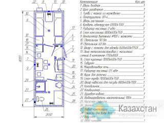 Вагон-дом "Domus" 8м на 2 чел с душем и санузлом Другое месторасположение