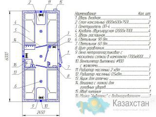 Вагон-дом "Domus" 6м на 8 чел Другое месторасположение