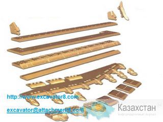 Нож ковша экскаватора KOMATSU. Другое месторасположение