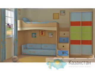 Качественная и надежная мебель для детской комнаты из дерева на заказ г. Алматы, ул. Толе би 302