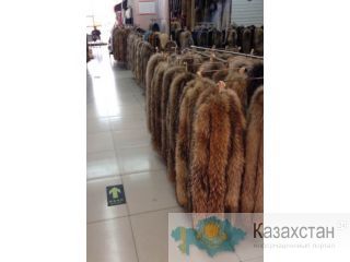 Опушки из меха натурального енота Москва