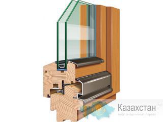 Деревянные евроокна Алматы и Алматинская область