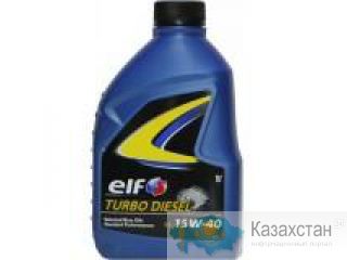 Масло моторное ELF TURBO DIESAL  15W40, 1 л Алматы и Алматинская область