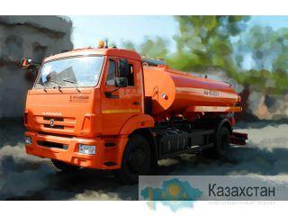 Автогудронатор АГ-7,5 на шасси КамАЗ-65115/53215 Алматы и Алматинская область