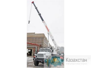 Автокран КС-55732, г/п 25 тонн, стрела 28,1 м, 2015 год, 5365254 рублей Алматы и Алматинская область