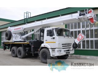 Автокран КС-55732, г/п 25 тонн, стрела 32,7 м, 2015 год, 5670339 рублей Алматы и Алматинская область