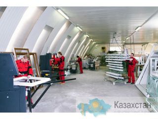 Арочные бескаркасные ангары Алматы и Алматинская область