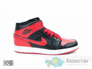 Nike Air Jordan Retro 1 Black/Red Алматы